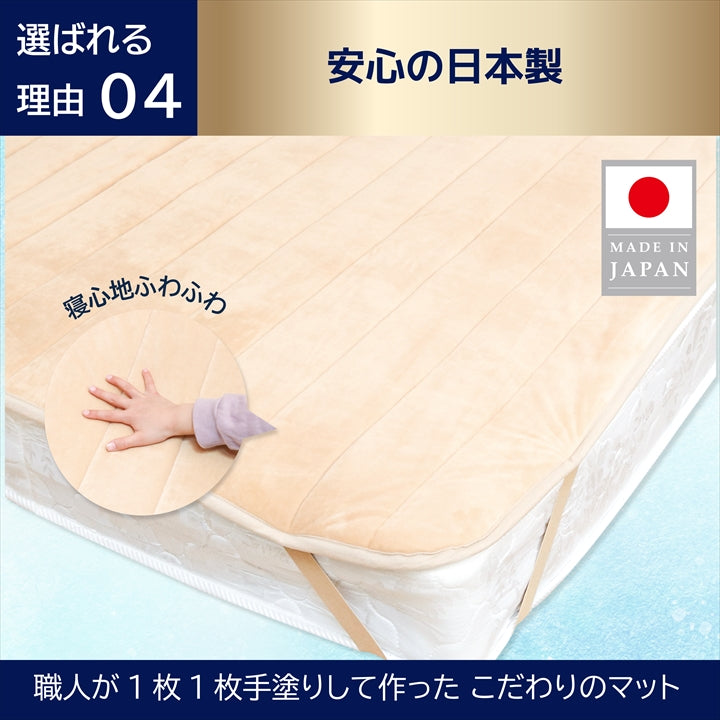 【純国産】岩盤浴マット COHANA 玉川温泉岩盤浴 ラジウム鉱石化合物 練り込み敷きパッド ION AURORA PREMIUM PAD